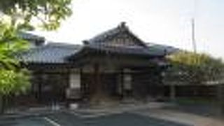 東京から移築した伊藤博文の立派な住まい。