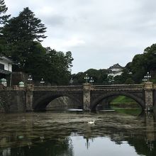 江戸城の定番風景。