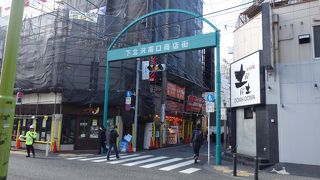 再開発後もこちらの商店街は活気が有りました