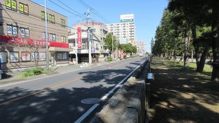 草加市の日光街道を見ました