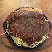 スパカツが美味しい