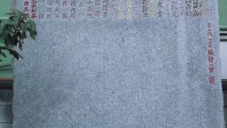 懐かしい横綱の名前が刻まれる