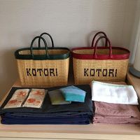 滞在中利用できるバスケットは便利でした