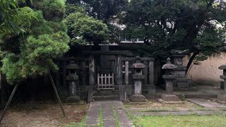 地名の由来でもある場所。