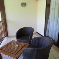 Garden View Room、バルコニー