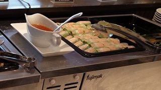 羽田空港　サクララウンジ改修中