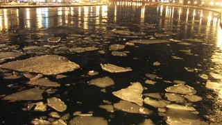 （再訪）冬は氷が浮いています