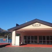 芦ノ湖の遊覧船乗り場の1つ