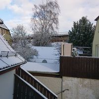 城壁も見えます