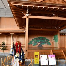 能舞台もあります