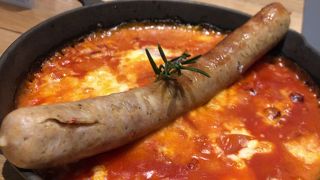 前菜のチーズはおいしい