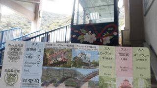 岩国が綺麗に見えます