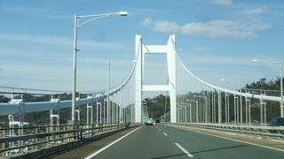岡山県側の橋は１つだけ！