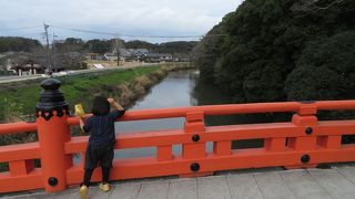 呉橋の横にかかる橋
