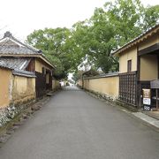 重伝建地区に指定された武家屋敷