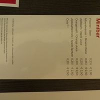 ミニバーリスト