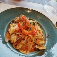 パスタ。こちらはコースではなく、アラカルトのものもの