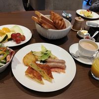 お値段からするといまいちな朝食