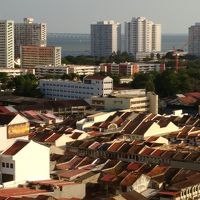 遠くにペナンブリッジも見えます。