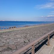 東京湾の景色が素晴らしい