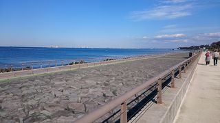 東京湾の景色が素晴らしい