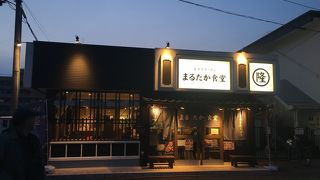 会津若松駅前のラーメン屋