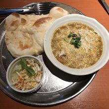 カシューナッツとチキンのカレー