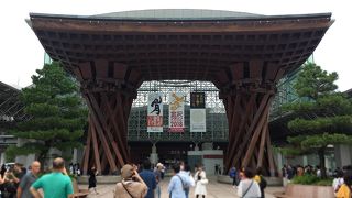 金沢駅写真スポット。