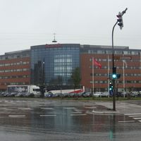 郊外にあるホテルとしては大きいです