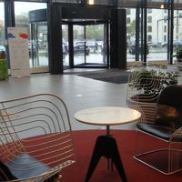 広々としたロビー　