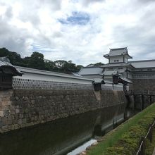 近年復元されたエリア。