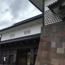 切込接の部分。