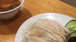 簡素なカオマンガイ