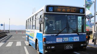 熊本港まで乗車