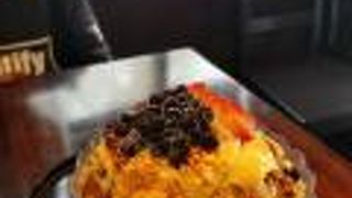 靭公園の近くでおいしいかき氷やタピオカ