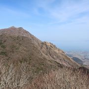 火山群が目の前に