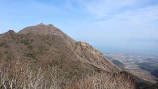 火山群が目の前に