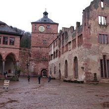 ハイデルベルク城内