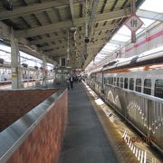 東京発の東北・山形新幹線はここで二手に分かれます