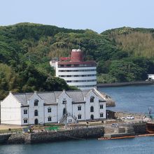 整備された倉庫跡