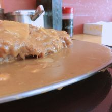 カレールーがたっぷり