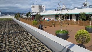 展望デッキで楽しむ！