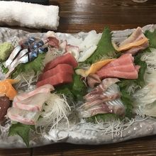 刺身はクオリティが高い