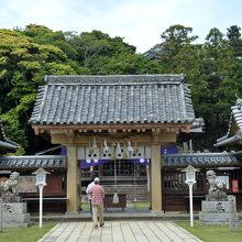 平戸城跡にある