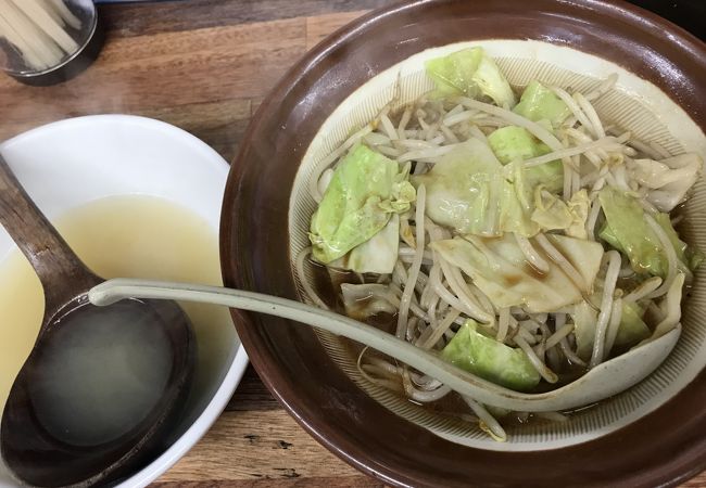 新潟の濃厚味噌ラーメンの東横