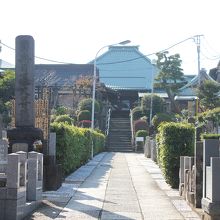 真っ直ぐ伸びる妙円寺参道