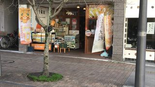 松山城ロープウェー目の前のかわいらしいお店