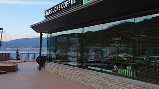 手軽に味わえる諏訪湖