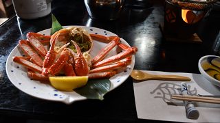 蟹を食べてきました