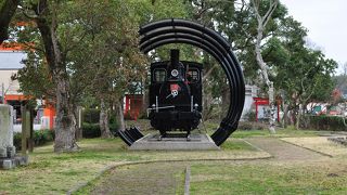 可愛らしい機関車